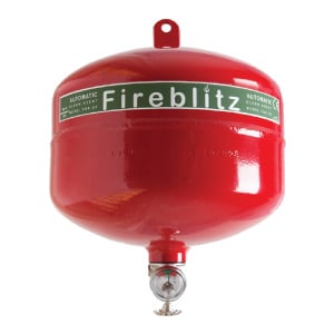 Fireblitz Automatic 6kg Clean Agent Fire Extinguisher