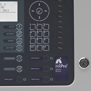 Advanced MX-5404 MxPro 5 1-4 Loop Fire Panel c/w 4 Loop Cards (Apollo/Hochiki Protocol)