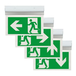ESP Duceri 2W LED Maintained Exit Sign - All Legends