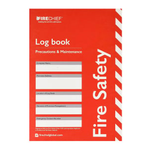 Firechief A4 Fire Log Book (FLB1)