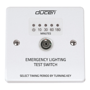 ESP Duceri Auto Emergency Light Test Key Switch