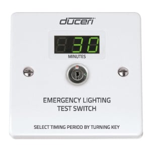 ESP Duceri Digital Auto Emergency Light Test Switch