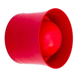 Global Fire Valkyrie Conventional Wall Sounder - Red