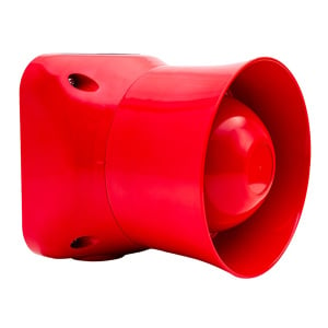 Global Fire Valkyrie Vox C IP65 Wall Voice Sounder - Red