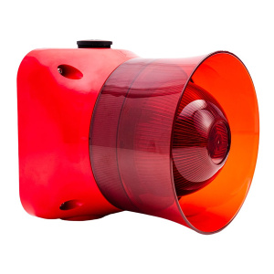 Global Fire Valkyrie Vox C IP65 Wall Voice Beacon - Red