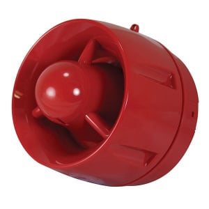 C-TEC Hi-Output 103dB Wall Sounder - Shallow - Red (XP95/Discovery Compatible) (BF430A/CX/SR)
