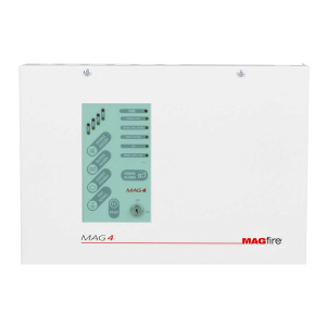 ESP MAGfire 4 Zone Conventional Fire Panel - Metal (MAG4)