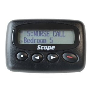 Scope GEO 28 USB Rechargeable Text Pager & Plug-Top Charger (GEO28V3MC)