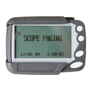 Scope GEO Zoom 4-8 Line Text Pager with Rechargeable Battery (GEO86ZAAM)