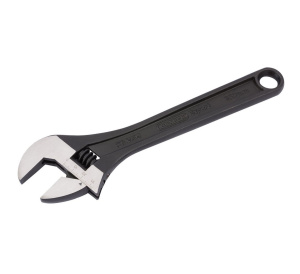 250mm Crescent-Type Adjustable Wrench with Phosphate Finish