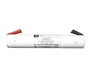 BLE 3 Cell - NiCD 3.6V 1.6Ah - Sub C Battery (EL-193310)