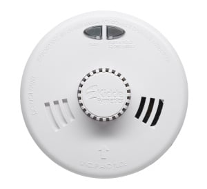 Kidde Slick 3SFWR Mains Powered Heat Alarm with Rechargeable Back-Up Battery