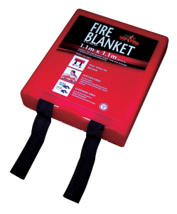 Jewel 1.2m x 1.8m Fire Blanket - Hard Durable Case