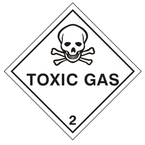 Toxic Gas 2 Sign - Various Sizes Available