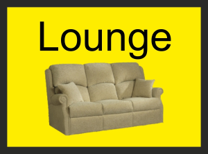 Lounge Dementia Sign - 300mm x 200mm