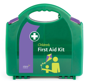 Child Care First Aid Kit - in Green/Purple Integral Aura Box