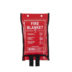 Firechief 1.2m x 1.2m Soft Pouch Fire Blanket w/ Premium Cloth (SVB2/K100-P)
