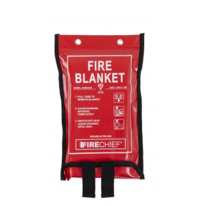 Firechief 1.2m x 1.2m Soft Pouch Fire Blanket (SVB2/K40)