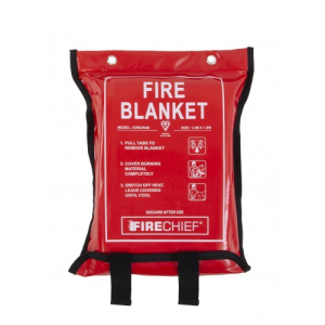 Firechief 1.2m x 1.8m Soft Pouch Fire Blanket (SVB3/K40)