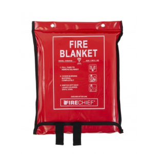 Firechief 1.8m x 1.8m Soft Pouch Large Fire Blanket (SVB4/K40)