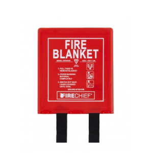 Firechief 1.2m x 1.2m Rigid Case Fire Blanket (BPR2/K40)