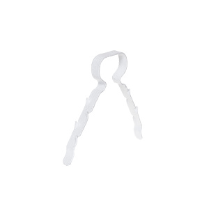 LINIAN 6-8mm Double Fire Clip - White (Pack of 100)