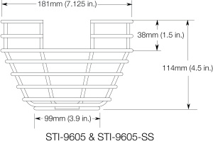 STI-9605 Steel Web Stopper® - Surface Moun
