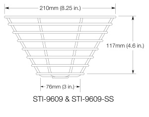 STI-9609 Steel Web Stopper® - Flush Mount
