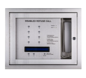 Kentec Safe-Point 8-Way Disabled Refuge Control Panel - Radial Wired - Surface Mounting (K41108SST)