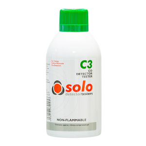 Solo C3 Carbon Monoxide Test Gas Aerosol 250ml (Non-Flammable) for use with Solo 330/332