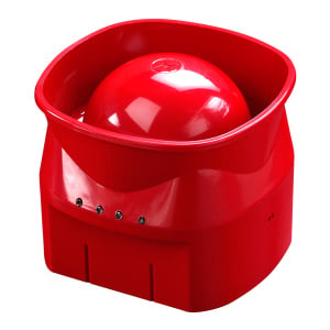 Apollo Discovery Open-Area Voice Sounder with Isolator (Red) (58000-010APO)