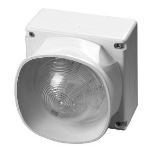 Apollo Weatherproof Multi-Tone Open-Area Sounder Visual Indicator with Isolator (White) (55000-299APO)