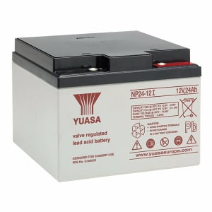 Yuasa 12v 24Ah Sealed Lead Acid Battery (NP24-12)