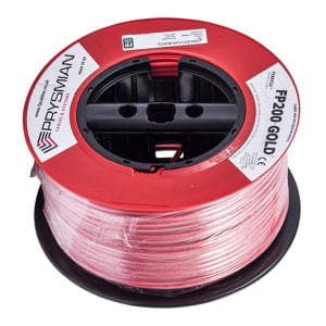 Prysmian FP200 Gold 2 Core 1.5mm Red Fire Alarm Cable (100m)
