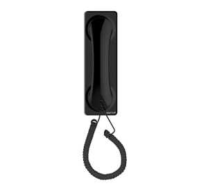 ESP Aperta Audio Only Door Entry Handset (Black) (APAUDHBLK)