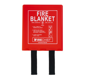 Firechief 1.2m x 1.2m Rigid Case Fire Blanket (BPR2/K100-P)