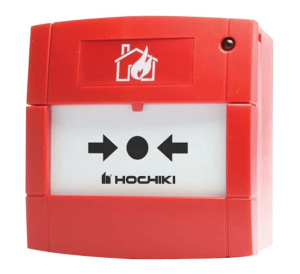 Hochiki CCP-E(LED) Conventional Manual Call Point with LED and Red Back Box