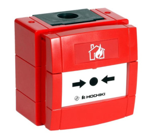 Hochiki CCP-W Weatherproof Conventional Call Point with Red Back Box