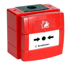 Hochiki CDX Weatherproof Conventional Manual Call Point with Backbox (Red) (CCP-W)
