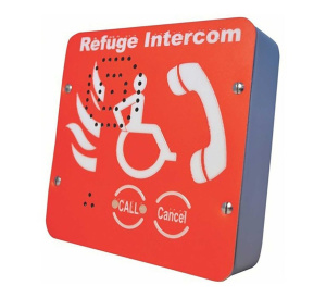 Eaton VoCALL Analogue Type B Disabled Refuge Outstation (Red, Surface Mount) (CFVCSHF)