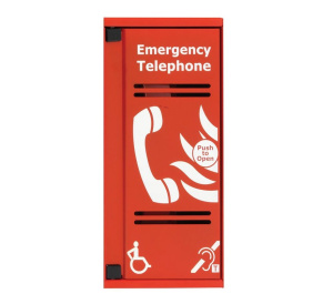 Eaton VoCALL Analogue Type A Emergency Telephone Outstation (Red, Surface Mount) (CFVCSHP)
