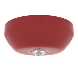 Hochiki CHQ-CB(RED)/RL Addressable Ceiling VAD Beacon - Red Case, Red LEDs (7.5m)