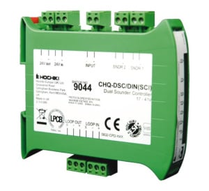 Hochiki CHQ-DSC2/DIN(SCI) Dual Sounder Controller - DIN Enclosure with SCI