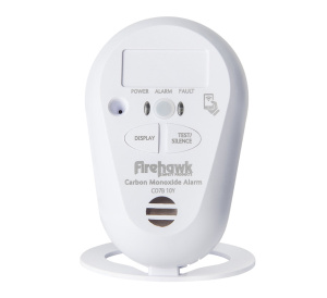 Firehawk CO7B-10Y 10 Year Longlife Battery Carbon Monoxide Alarm