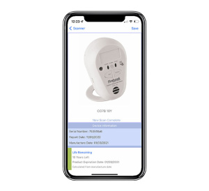 Firehawk CO7B-10Y 10 Year Longlife Battery Carbon Monoxide Alarm