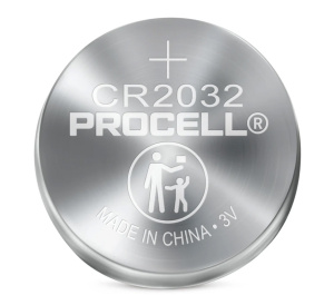 Duracell Procell Lithium Button Cell CR2032 3V 245mAh Battery (Pack of 5)