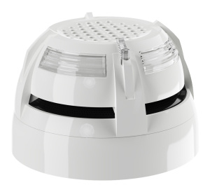 Hochiki Ekho Hybrid Wireless Smoke Detector with Voice Sounder & VAD (EK-WL8-OV)