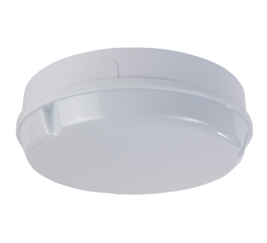 BLE ENDCLIFFE 14W IP65 Circular Emergency Amenity Light c/w Microwave Sensor - White Base (EL-120701-WH-M3-MW)