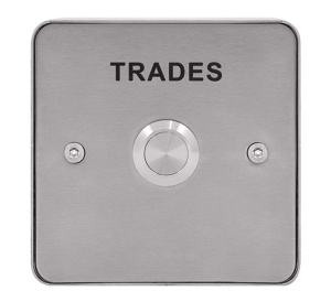 ESP Aperta Stainless Steel Trades Entrance Button (EVTR)