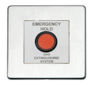 Advanced ExGo Hold Switch in Stainless Steel Trim Cover Plate (EXP-003-002)